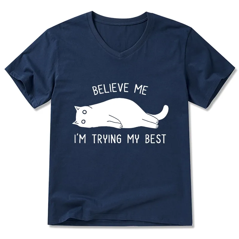 Tokyo-Tiger When Life Is Hard Nap First V-Neck Classic T-Shirt