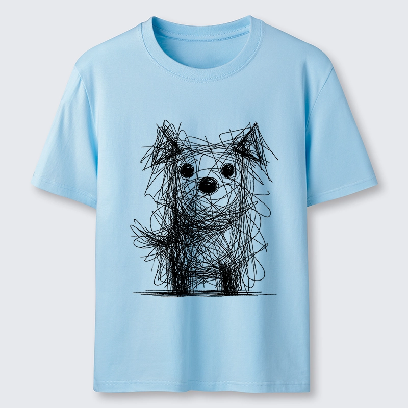 Tokyo-Tiger Scruffy Dog Chaos Art Classic T-Shirt
