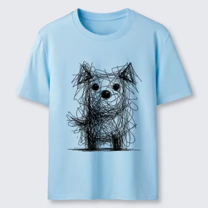 Tokyo-Tiger Scruffy Dog Chaos Art Classic T-Shirt