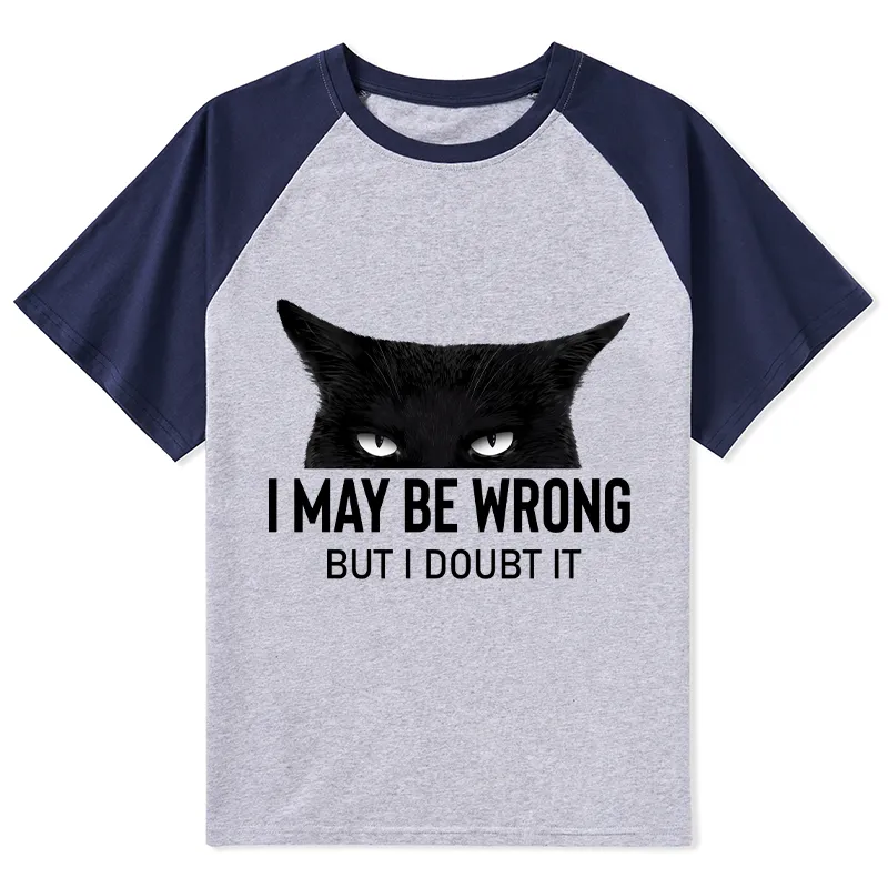 Tokyo-Tiger Confident Cat Attitude Meme Raglan T-shirt