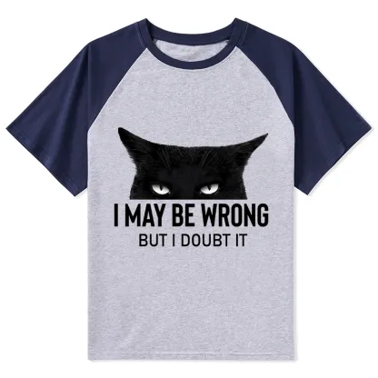 Tokyo-Tiger Confident Cat Attitude Meme Raglan T-shirt