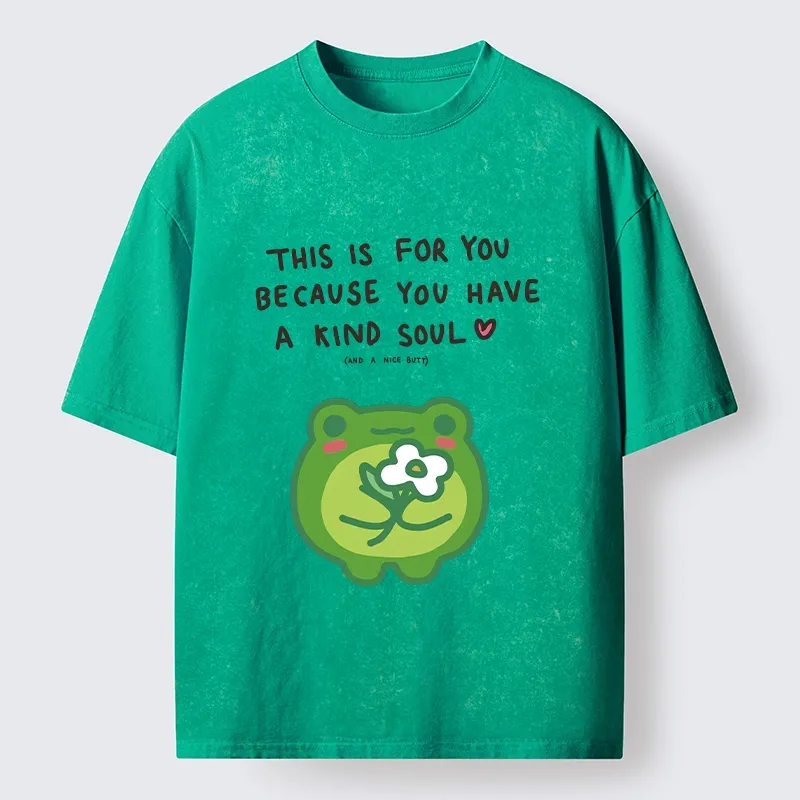 Tokyo-Tiger Cute Frog Has A Nice Gift Washed T-Shirt