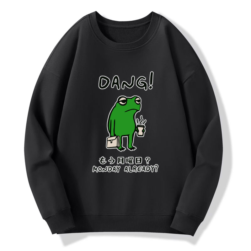 Tokyo-Tiger Is It Already Monday Sweatshirt