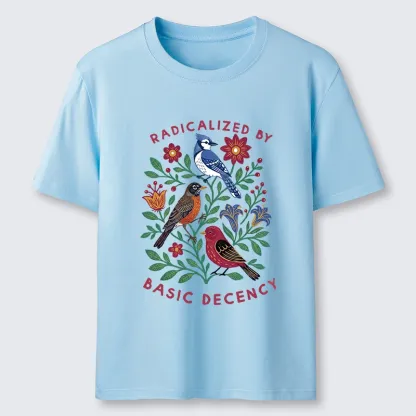 Tokyo-Tiger Birds Love Basic Decency Classic T-Shirt