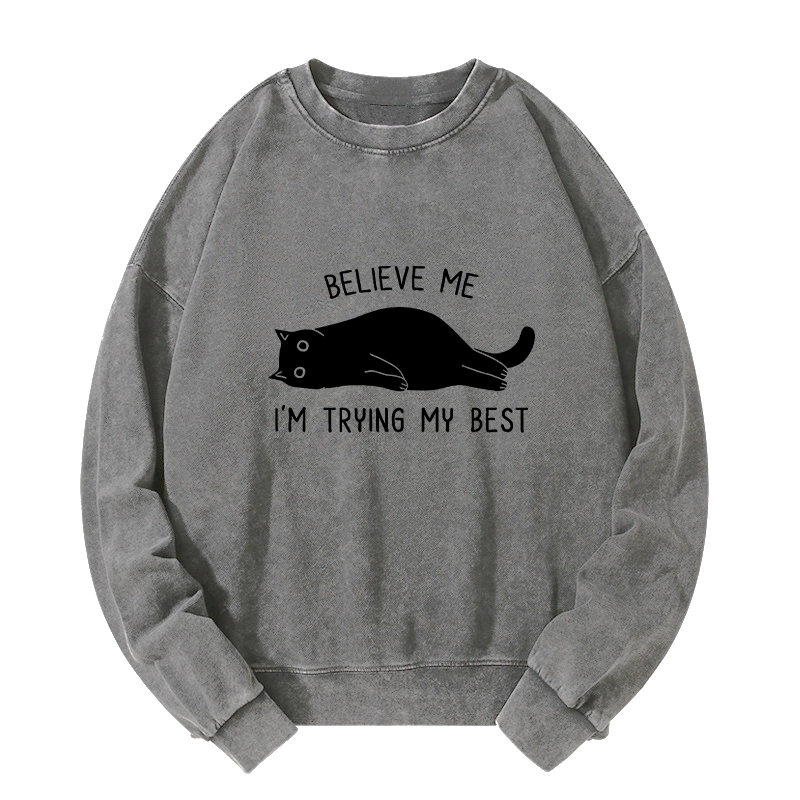 Tokyo-Tiger When Life Is Hard Nap First Washed Sweatshirt