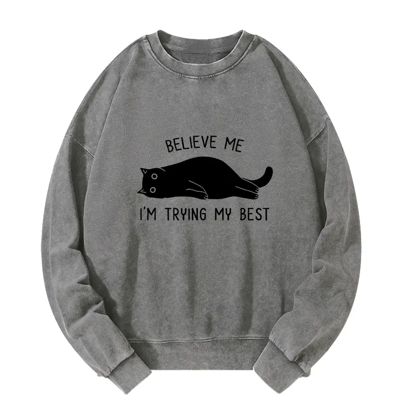 Tokyo-Tiger When Life Is Hard Nap First Washed Sweatshirt
