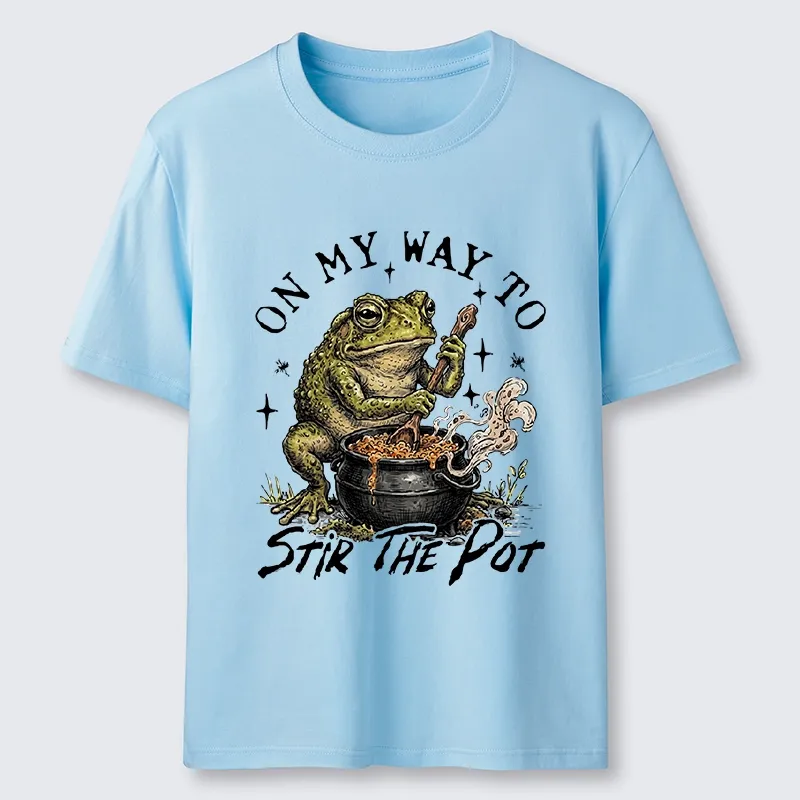 Tokyo-Tiger Frog On My Way To Stir The Pot Classic T-Shirt