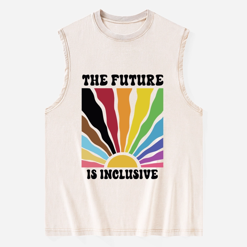 Tokyo-Tiger Pride Future Is Inclusive Washed Tank