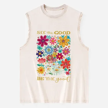 Tokyo-Tiger Flower：See The Good Be The Good Washed Tank