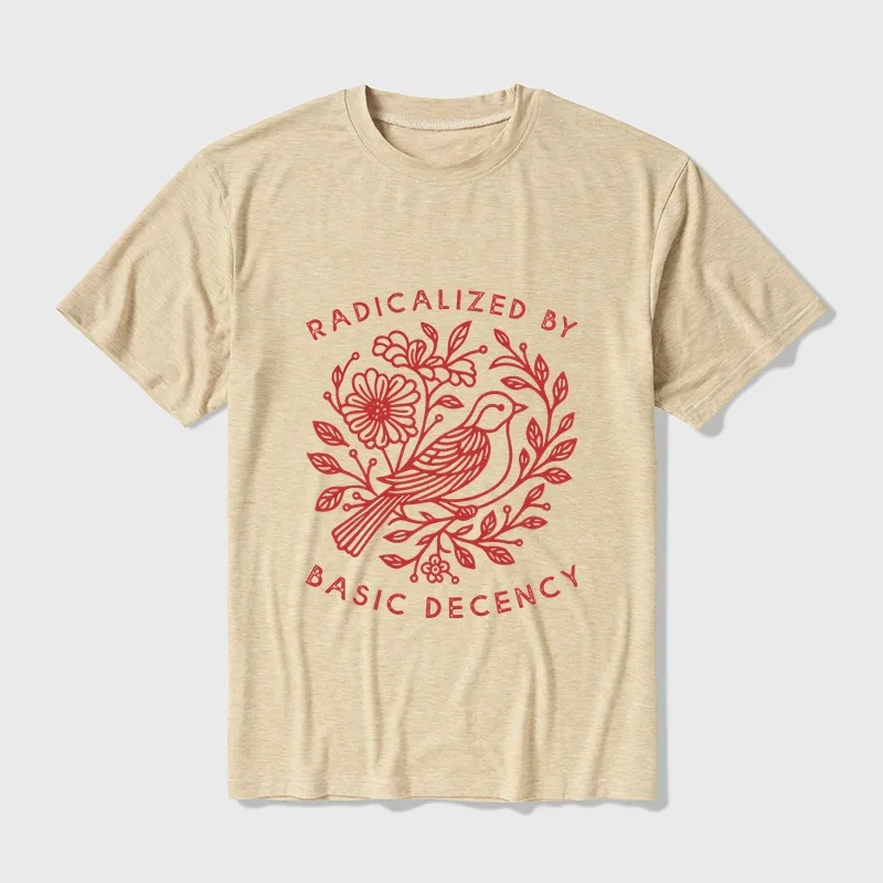 Tokyo-Tiger Pigeon That Was Moved Cotton Blend T-Shirt
