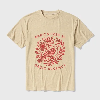 Tokyo-Tiger Pigeon That Was Moved Cotton Blend T-Shirt