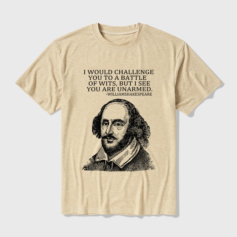 Tokyo-Tiger Your Intelligence Is Inferior To Mine Cotton Blend T-Shirt