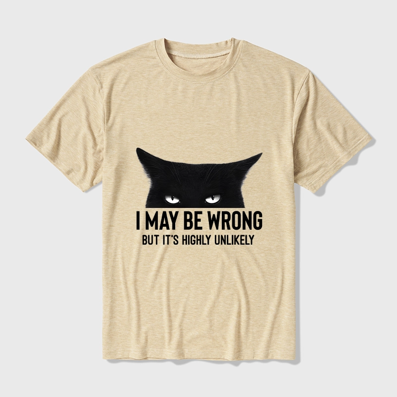 Tokyo-Tiger Cat Can Do No Wrong Cotton Blend T-Shirt