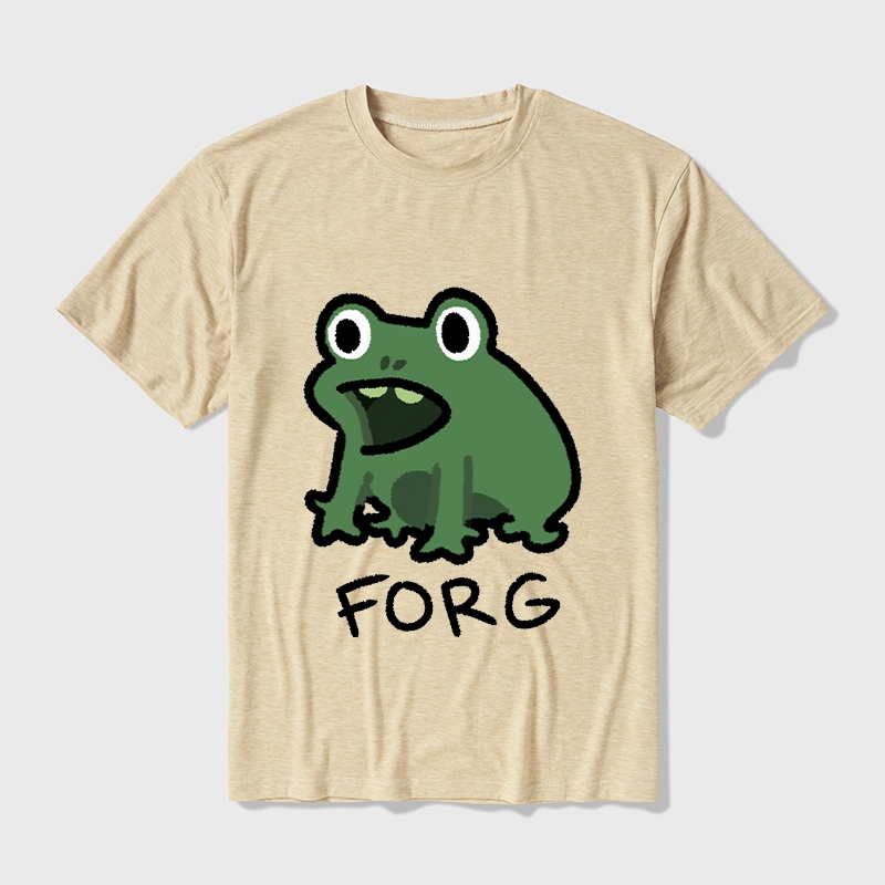 Tokyo-Tiger Funny Forg Japan Cotton Blend T-Shirt