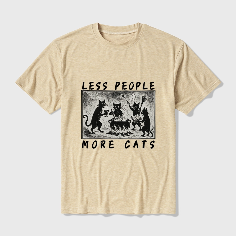 Tokyo-Tiger Cat Sacrifice Ceremony Cotton Blend T-Shirt