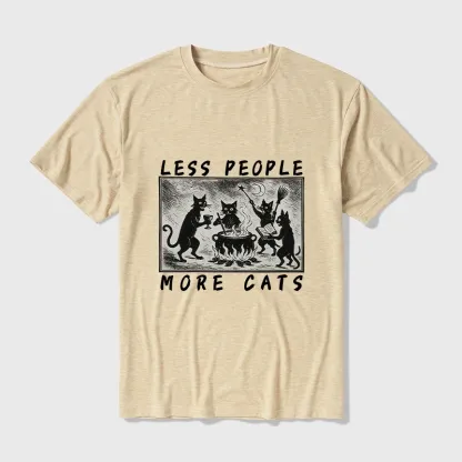 Tokyo-Tiger Cat Sacrifice Ceremony Cotton Blend T-Shirt
