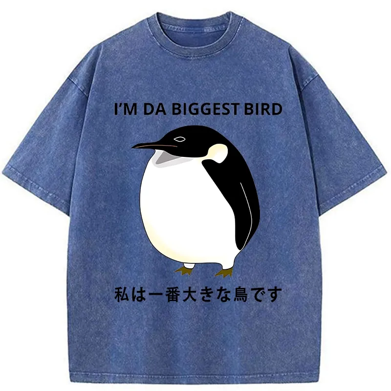 Tokyo-Tiger I Am The Biggest Bird Washed T-Shirt
