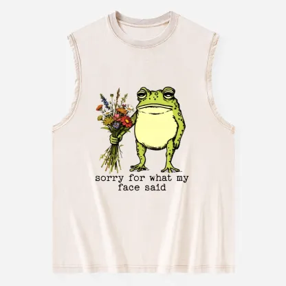 Tokyo-Tiger Frog Sorry Mode Activated Washed Tank