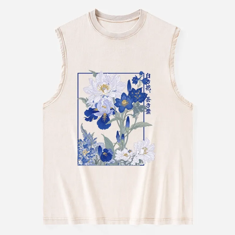 Tokyo-Tiger Blossoms Of The Firmament Washed Tank