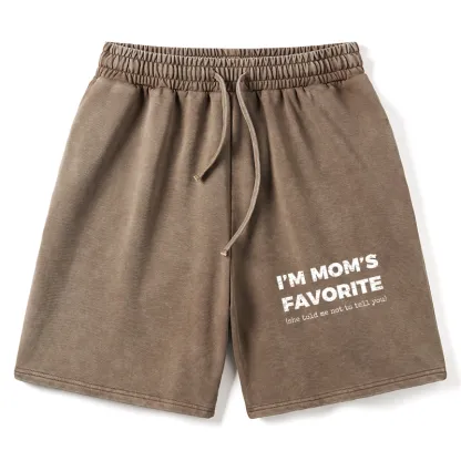 Tokyo-Tiger Mother's Day Jokes Washed Shorts