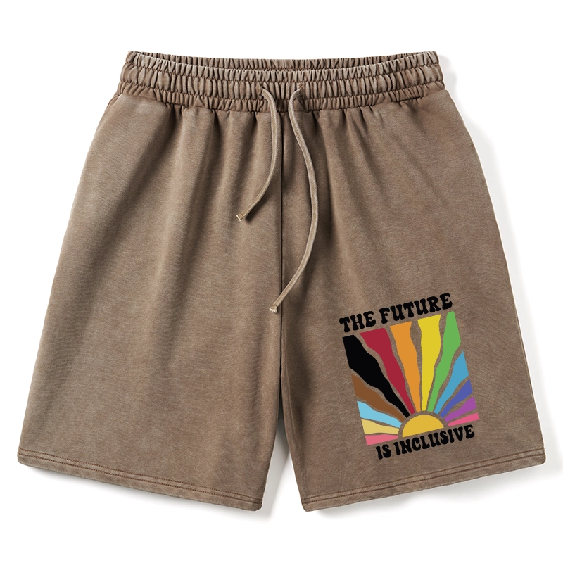 Tokyo-Tiger Pride Future Is Inclusive Washed Shorts