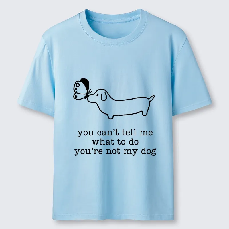 Tokyo-Tiger Rebel Wiener Dog Attitude Classic T-Shirt