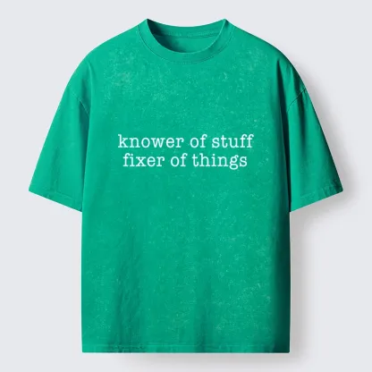 Tokyo-Tiger The Ultimate Problem Solver Meme Washed T-Shirt