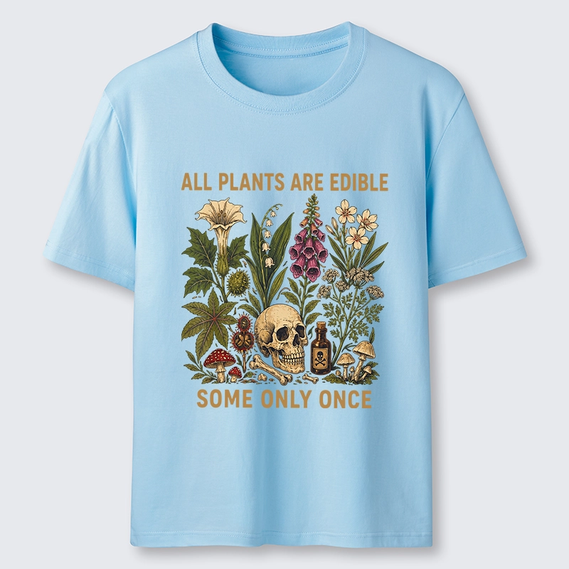 Tokyo-Tiger Edible Plants Some Only Once Joke Classic T-Shirt