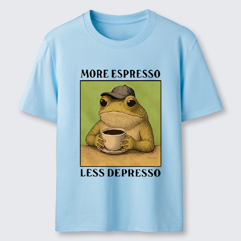 Tokyo-Tiger Frog Drinking Coffee Funny Classic T-Shirt