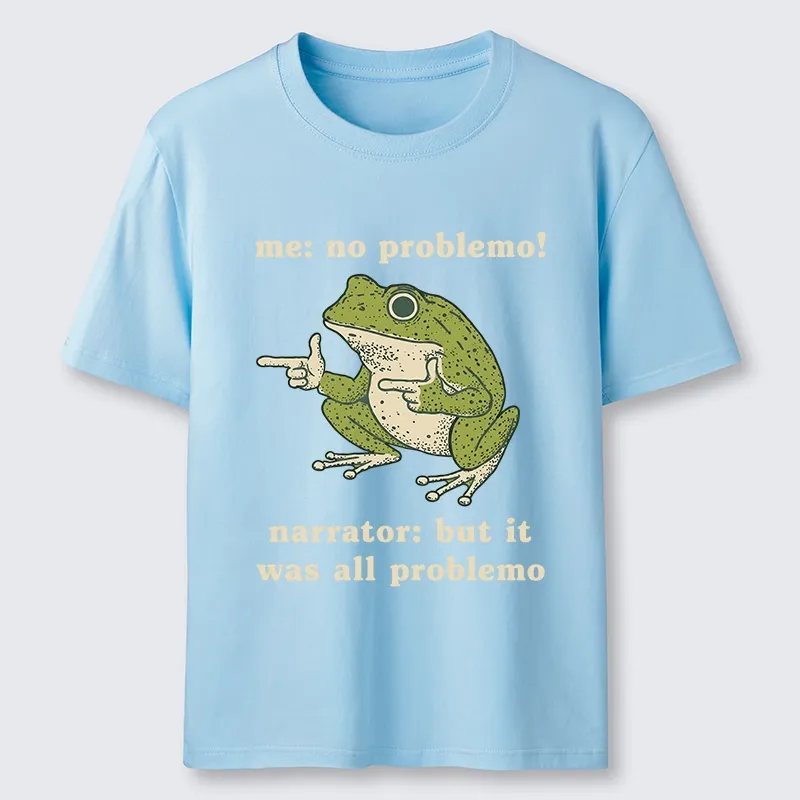 Tokyo-Tiger Funny Frog No Problemo Vs All Problemo Classic T-Shirt