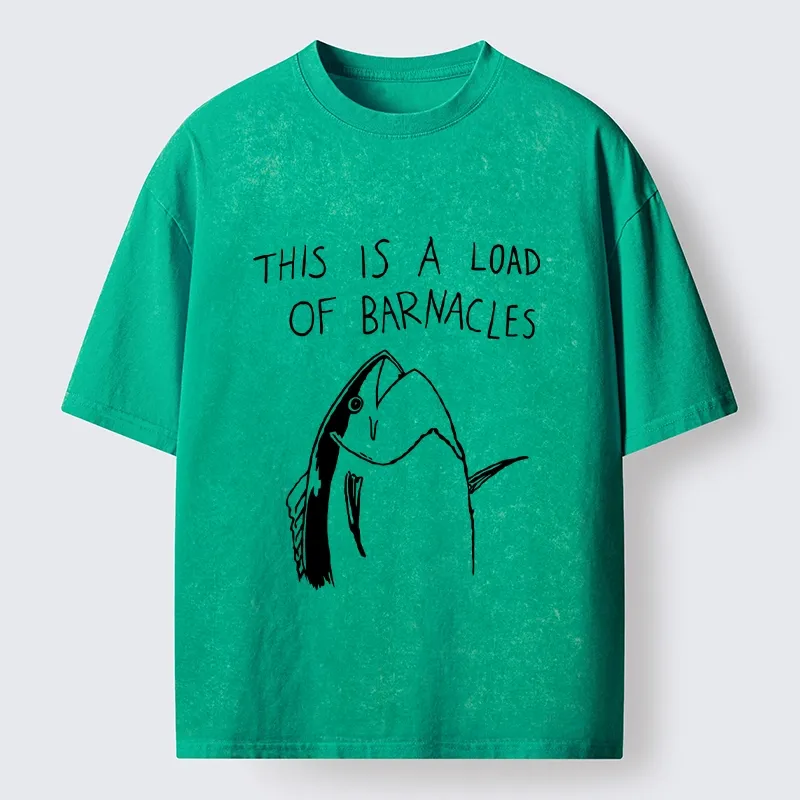 Tokyo-Tiger Sketchy Fish With A Lot To Say Washed T-Shirt