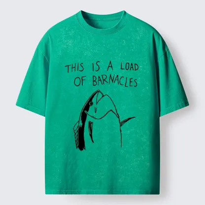 Tokyo-Tiger Sketchy Fish With A Lot To Say Washed T-Shirt