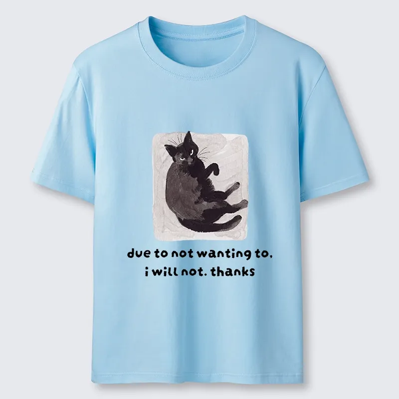 Tokyo-Tiger Cat Says No Thanks Funny Vibe Classic T-Shirt