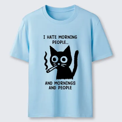 Tokyo-Tiger Morning Black Cat Classic T-Shirt