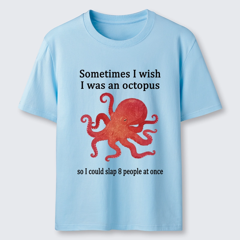 Tokyo-Tiger Octopus Dreaming Of Slapping Eight People Classic T-Shirt