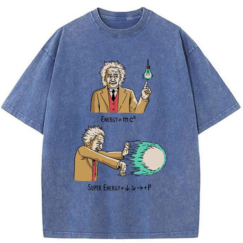 Tokyo-Tiger Einstein's Secret Weapon Washed T-Shirt