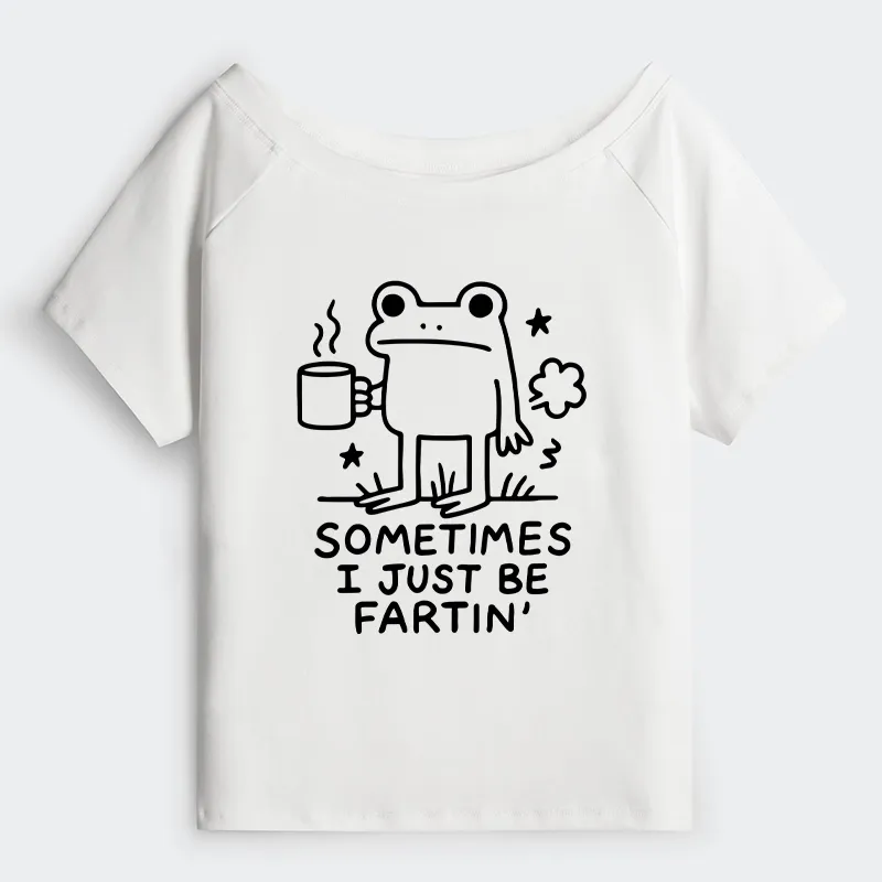 Tokyo-Tiger Sometimes A Frog Just Needs To Fart Off Shoulder T-Shirt Sale