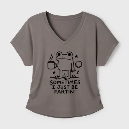 Tokyo-Tiger Sometimes A Frog Just Needs To Fart Modal Dolman Sleeve T-Shirt
