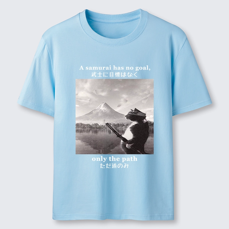 Tokyo-Tiger Samurai Cat At Mount Fuji Classic T-Shirt