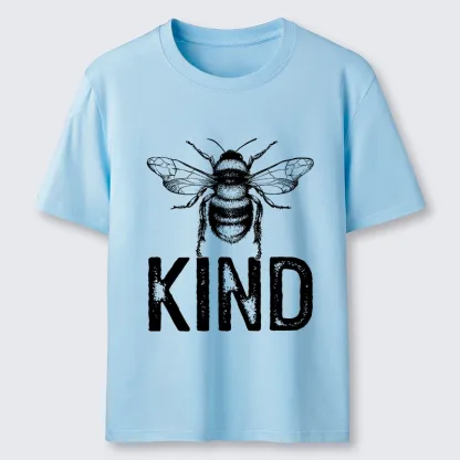 Tokyo-Tiger Minimalist Bee Kind Illustration Classic T-Shirt