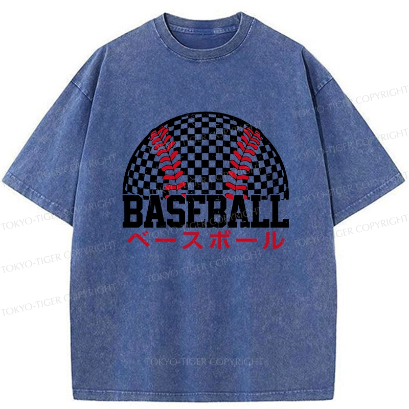 Tokyo-Tiger Japan Baseball Washed T-Shirt