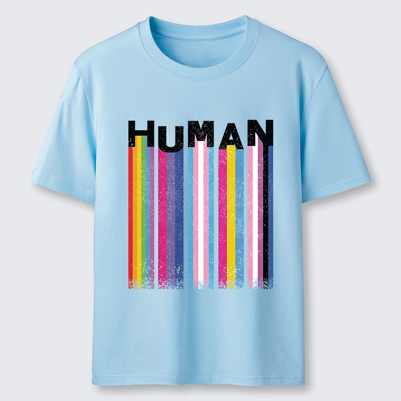 Tokyo-Tiger Rainbow Stripes Human Pride Classic T-Shirt