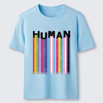 Tokyo-Tiger Rainbow Stripes Human Pride Classic T-Shirt