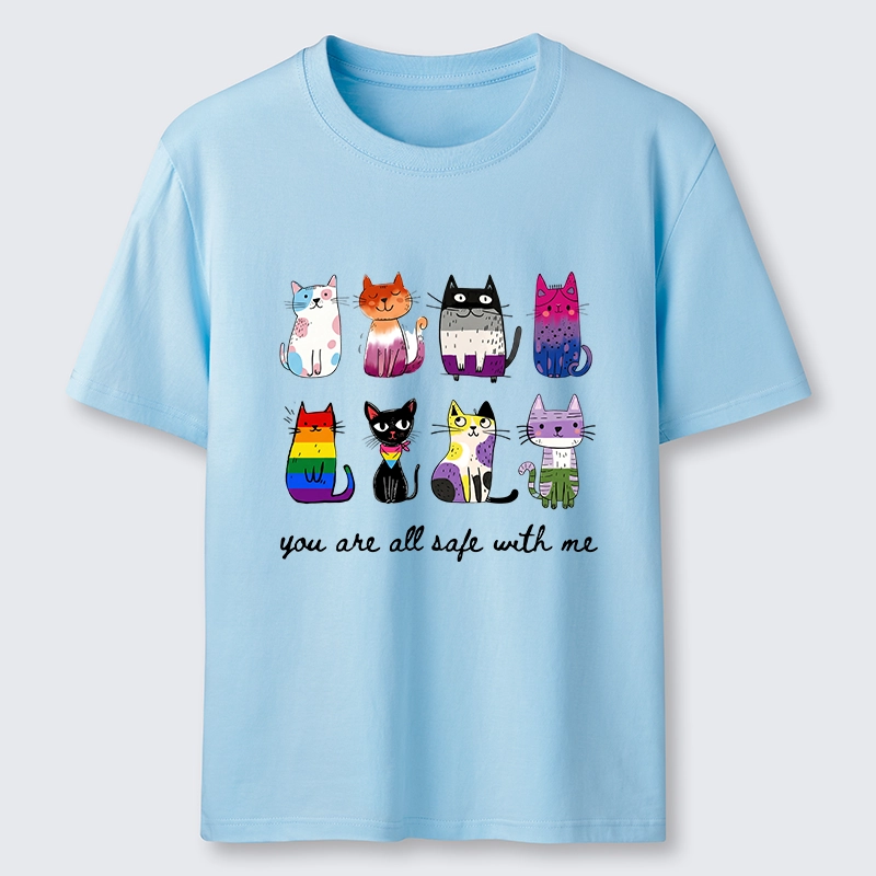 Tokyo-Tiger Cute Cats Guard Every Unique Soul Classic T-Shirt