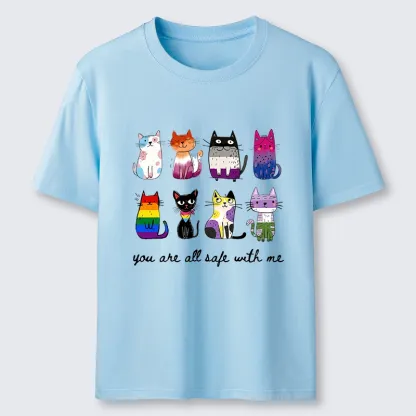 Tokyo-Tiger Cute Cats Guard Every Unique Soul Classic T-Shirt