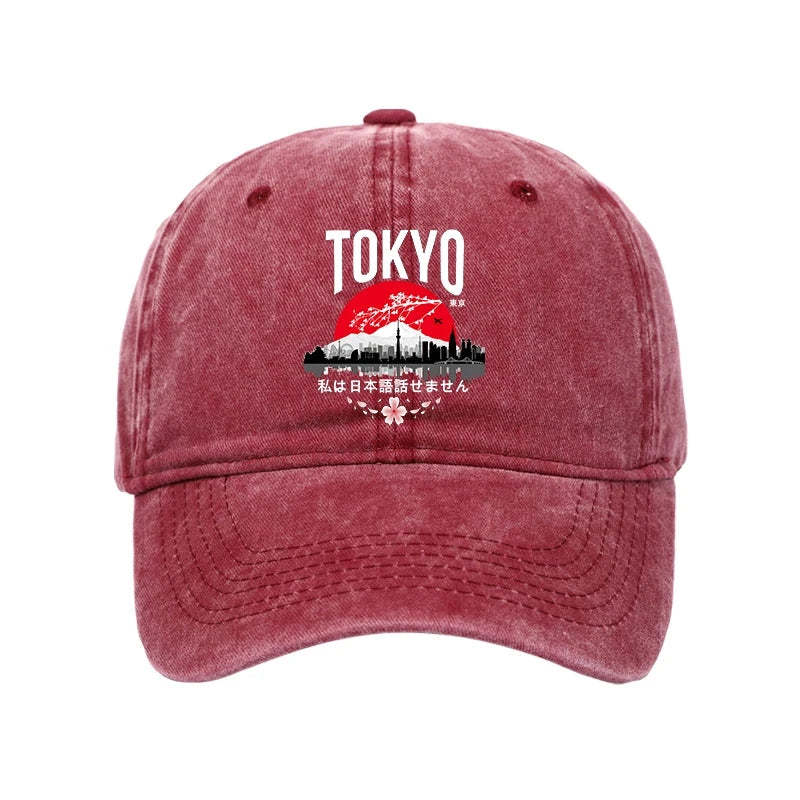 Tokyo-Tiger I don’t speak Japanese Washed Cap