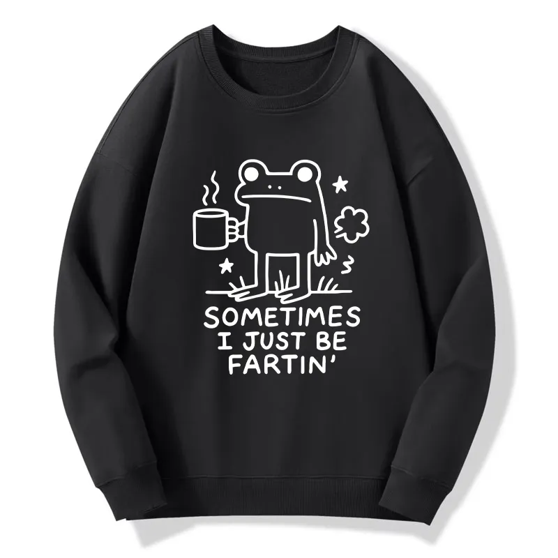 Tokyo-Tiger Sometimes A Frog Just Needs To Fart Classic Sweatshirt