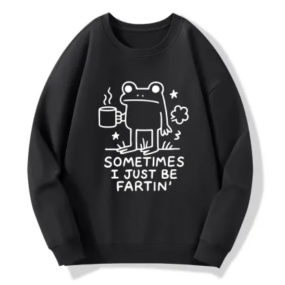 Tokyo-Tiger Sometimes A Frog Just Needs To Fart Classic Sweatshirt
