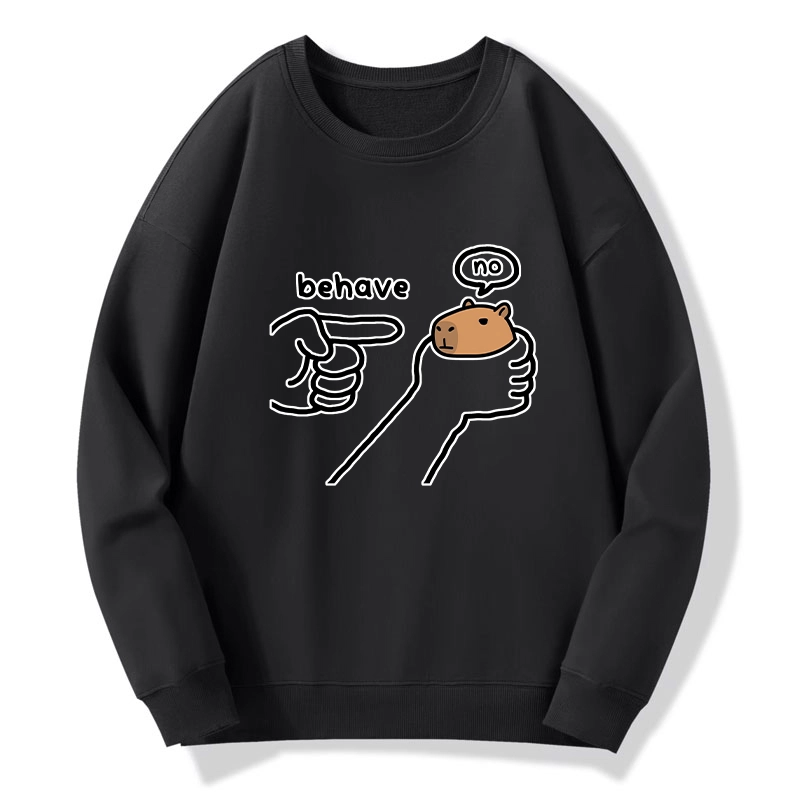 Tokyo-Tiger Dishonest Capybara Classic Sweatshirt