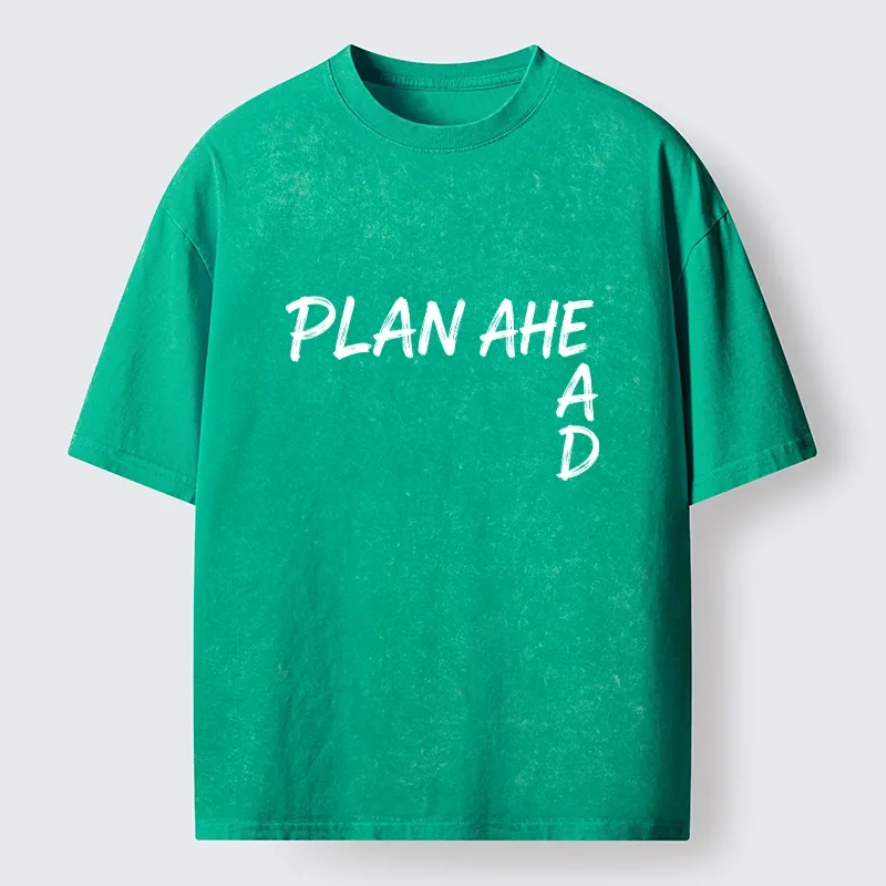 Tokyo-Tiger Plan Ahead Do Not Rush Things Washed T-Shirt Sale